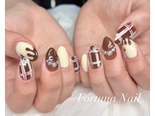 フォルトゥーナ 神田(Fortuna)/バレンタインネイル ￥10,980