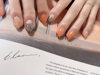 ブランネイル(blanc nail)/orange*