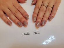 トータルビューティーサロン ドールズ(total beauty salon Dolls)/一層残しでマグネットデザイン