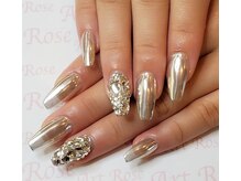 ネイルサロンアンドネイルスクールアートローズ 町田店(Art Rose)/キラキラネイル