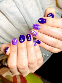 チヒロネイル/クリスマスネイル