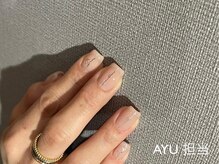 エルミー 三軒茶屋(elmy)/クリア　メッセージネイル