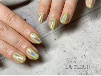 ラ フルール(La Fleur)/ミラーネイル