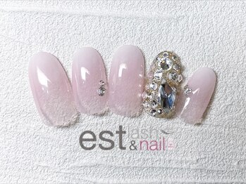 エストラッシュアンドネイル 銀座店(est lash&nail)/ベイビーブーマ　ワンホンネイル