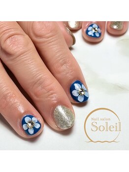 ソレイユ(Soleil)/フラワーネイル