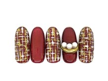 ネイルサロン ドゥ(Nail Salon Doux)/6番　2024冬デザインコンテスト