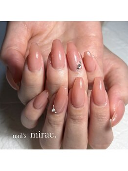 ネイルズミラク(nail's mirac.)/透け感ネイル