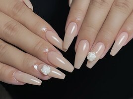 ナチュラルローズネイル