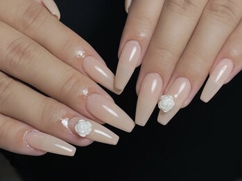 ナチュラルローズネイル