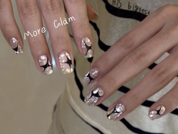 モアグラム 原宿竹下口店(More Glam)/チップスカルプ持ち込みデザイン