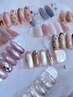 HAND★人気No.4★シンプル定額アート/ケア込み/オフ無料/ジェルネイル ¥7700