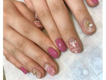 ドレス ネイルアンドアイラッシュ 梅田(Dress)/【Dress 梅田】お客様ネイル♪