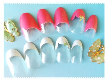 ネイルサロン ブリオン(Nail Salon Bullion)/スカラップフレンチネイル