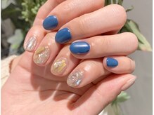 ネイルズ ララ(nails Lala)/アシメネイル。