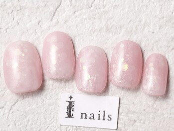 アイネイルズ 渋谷店(I nails)/フワキラピンク¥7800[渋谷]