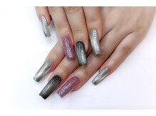 ネイルサロンアンドネイルスクールアートローズ 町田店(Art Rose)/マグネットネイル