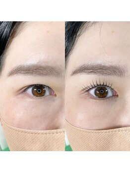 ネイルサロン R/パリジェンヌラッシュリフト