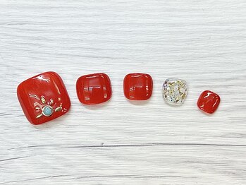 ロバル ネイルアンドまつげ(LOBAL)/フットネイルG‐1