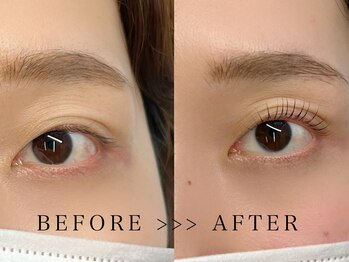 メラニー 元町中華街(melanie.)/まつげパーマデザイン