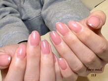 ファーロネイル(faro nail)/マオジェル　ラインフレンチ