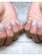 ソワ(sowa)/ホワイトパールネイル