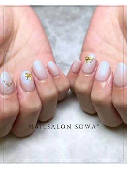 ソワ(sowa)/ホワイトパールネイル