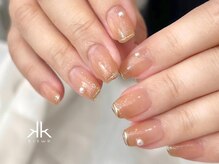 ケーツーネイル(k-two nail)/オレンジブラウン(みな)