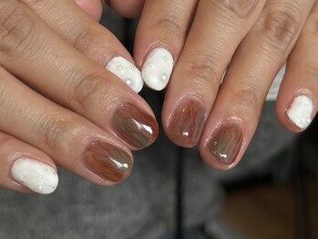 サトリネイルルーム 西宮北口(satori nail room)/秋カラーアレンジ°#
