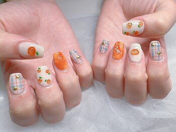 レナトゥス(Renatus)/みかんネイル持ち込みデザイン