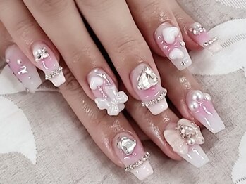 エムアイネイル(MI nail)/ジェルアートつけ放題¥8000