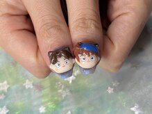 リバティ(liberty)/土井半助ネイル 新宿３dネイル