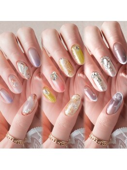 ディーバ 海老名店(Diva)の写真/ワンカラーから10本デザインまで幅広くご用意。自由にオーダーできるコース～選びやすい定額コースまで◎