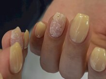 ラクエ(Laque)/レースネイル バターイエロー