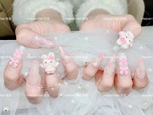【人気No.3】ゴテゴテネイル・埋め尽くし