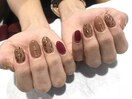 レオパード×金箔 ￥7000