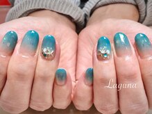 ラグウナ(Laguna)/ブルーぐりのグラデーション