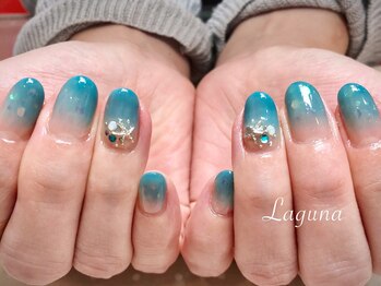 ラグウナ(Laguna)/ブルーぐりのグラデーション