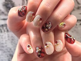 チェックネイル