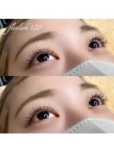 ビュップ 海老名店(美u p)/フラットラッシュ120本