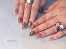 ネイル ドゥ 岡山駅前店(Nail Doux)/奥行きニュアンスネイル