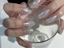 恵比寿ミリ(mm)/ミラー×ストーンネイル