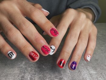 オムネイル 渋谷(HOMME NAIL)/持ち込みデザイン ¥9.000