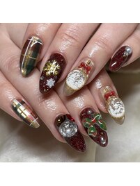 クリスマスネイル♪