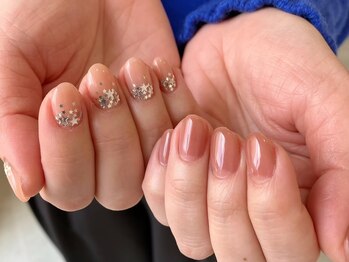 ビューティービースト フォー ネイルアンドアイラッシュ 松浜店(beauty:beast)/星グラデーション☆