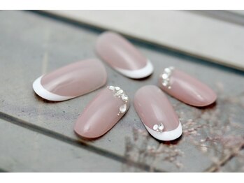 ネイルルージュ(Nail Rouge)の写真/フィルイン一層残し◎毎月のネイルでも負担を少なくする高技術。圧倒的技術力でお爪の先まで美しく保つ★