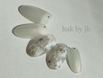 ハク ネイル バイジェービー 稲毛(hak nail byjb)/定額　9900