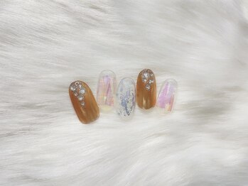 モンスリールネイル(Mon sourire nail)/【ハンド】定額アート8980円