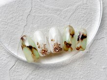 ヴィオラ(VIOLA)/大理石ネイル/定額ネイル