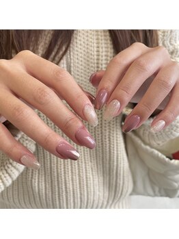 ミントリーフ バイ リート(Mint leaf by Reat)/くすみピンク×マグネット