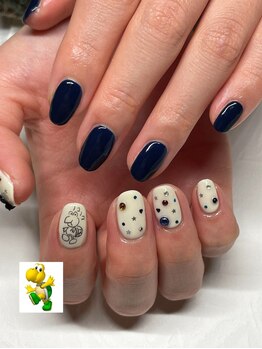 アトリエヨル(atelier yol)/落書きネイル